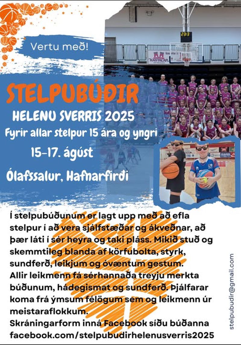 Stelpubúðir Helenu Sverris 2025 preview image