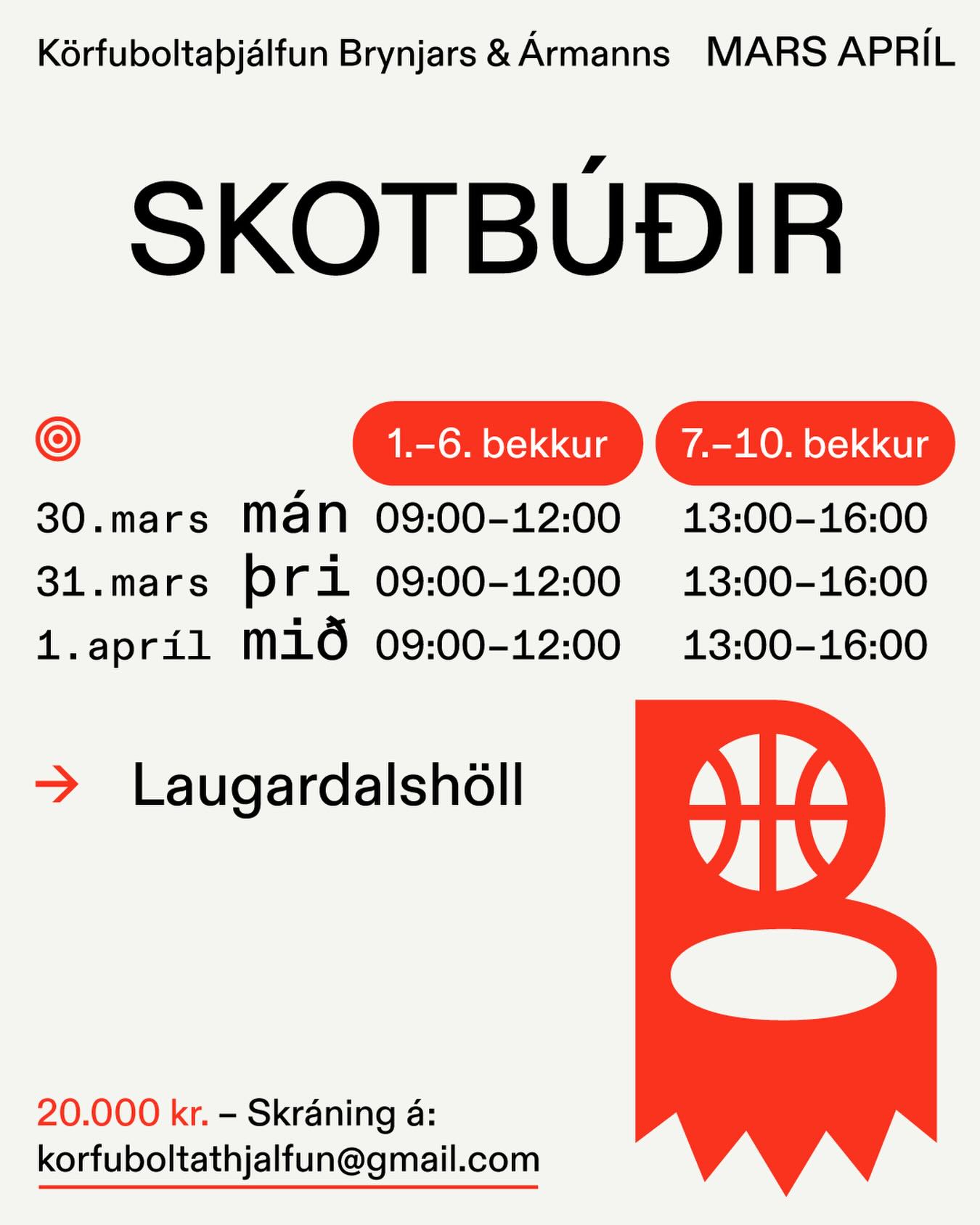 Skotbúðir Brynjars & Ármanns 2026