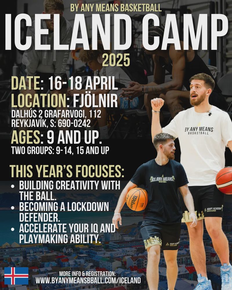 By any Means Basketball camp 16.–18. apríl preview image