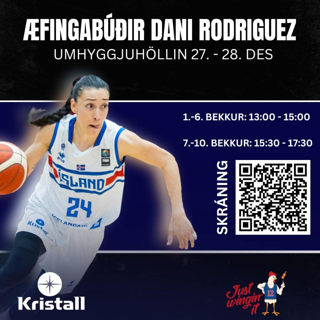 Jólanámskeið með Dani Rodriguez 27.–28. des preview image