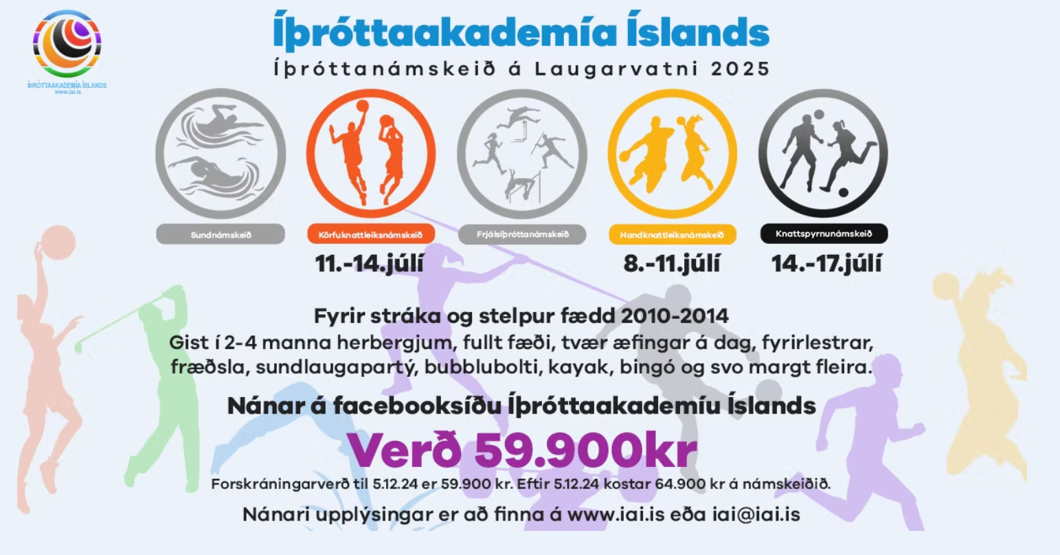 Körfuknatleiksnámskeið Laugarvatni preview image